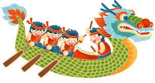 划龙舟赛
