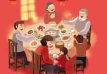 我家的中国农历春节