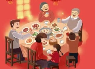 我家的中国农历春节