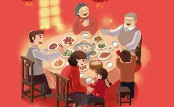 我家的中国农历春节