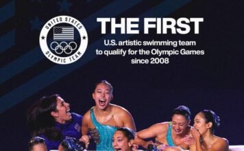 时隔16年,“含亚量”最高的美国花游队再登奥运舞台