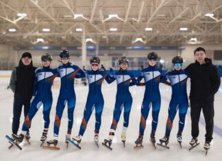 华裔小将代表美国出征短道速滑青年世界杯