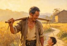 《父亲的无言长诗,句句成山》